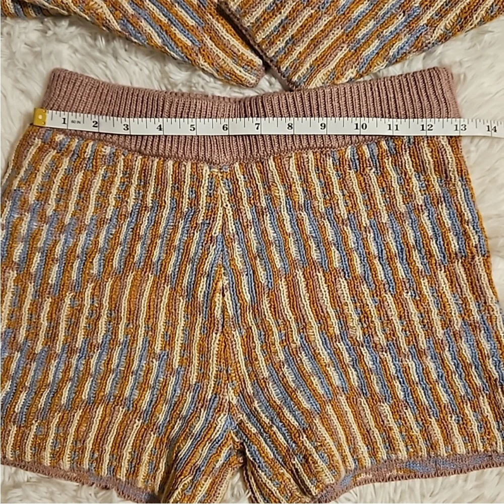 Free People Malibu Patterned Reversible Sweater Set - Picture 5 of 9